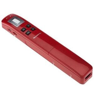 Handheld WiFi Wand Scanner - Black & Red
